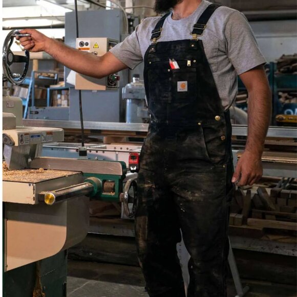 *NEW* Carhartt Relaxed Fit Duck Bib Overall - Picture 2 of 10